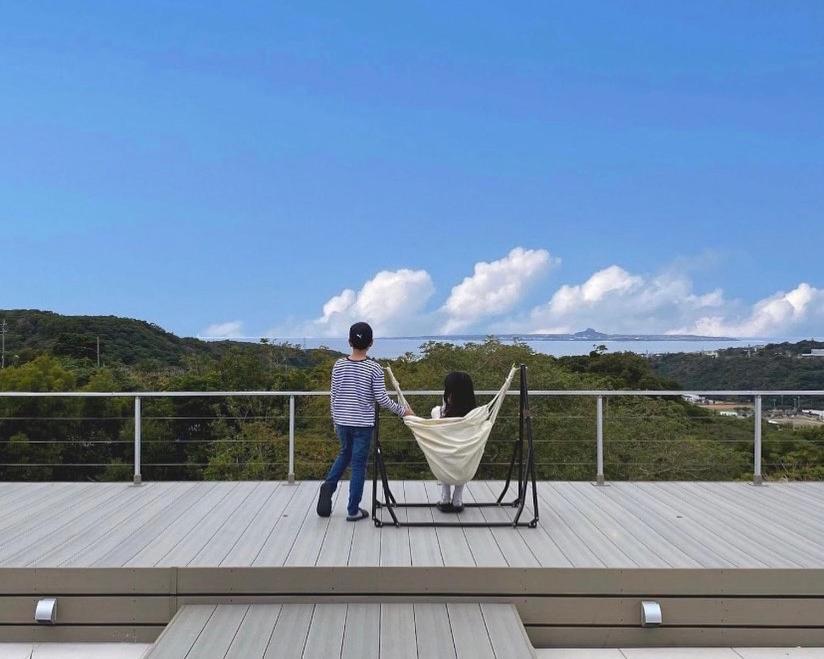 Motobu Terrace Villa Bagian luar foto
